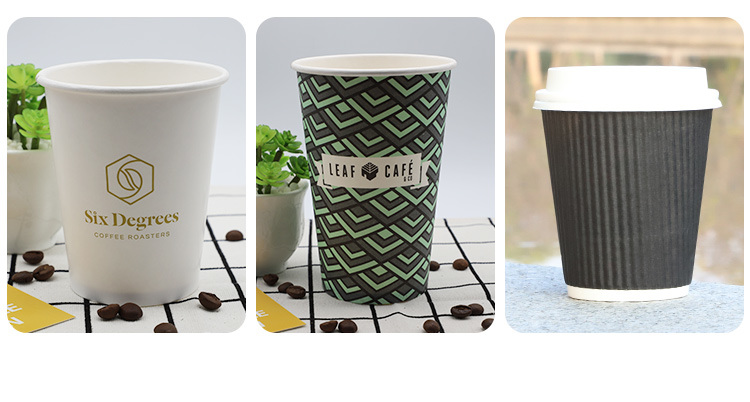 Hot Drink Paper Cup Disposable Cup Vending Paper Cup