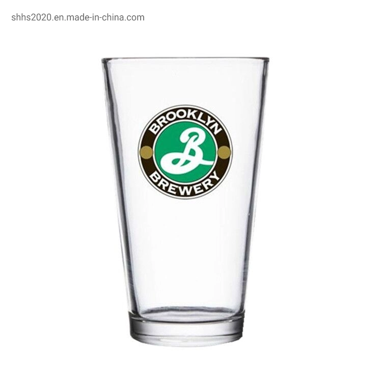 16oz Pint Glass Beer Glass Customized Logo Glass Wholesale Machine Made Good Quality Glassware