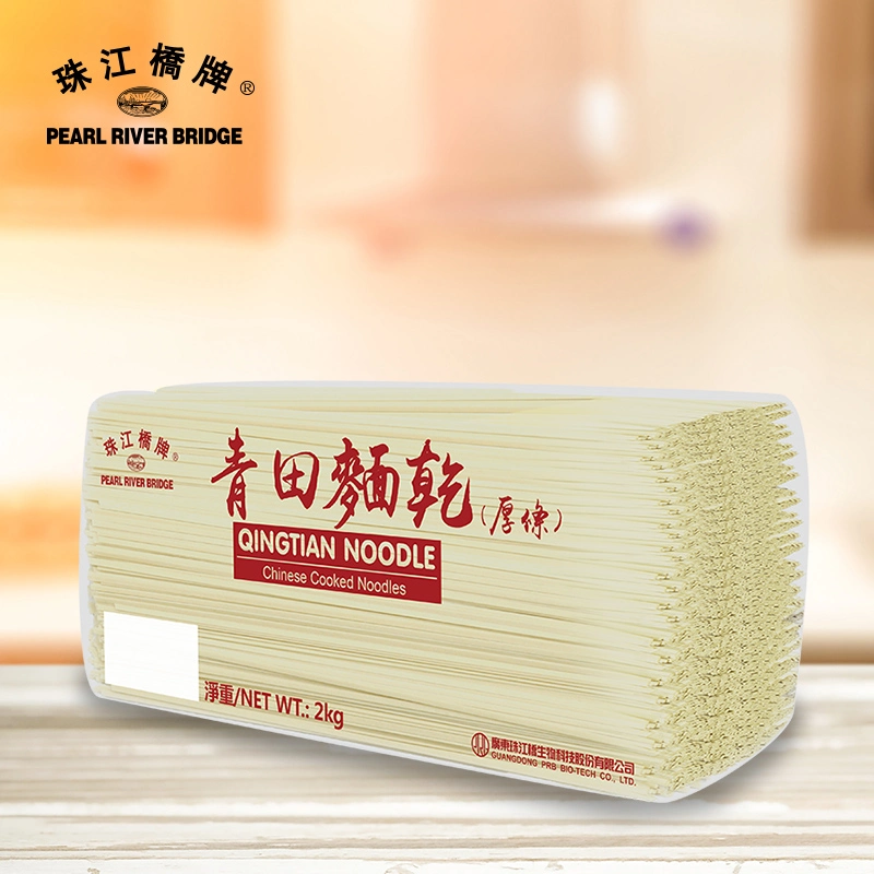 Pearl River Bridge Qingtian Noodles 2kg Chinese Traditional High Quanlity Dried Noodles