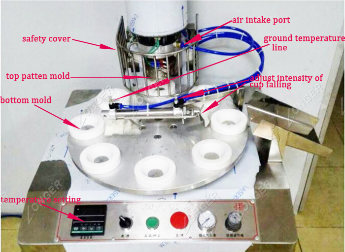 Cheese Tart Forming Production Line Tart Pastry Making Machine