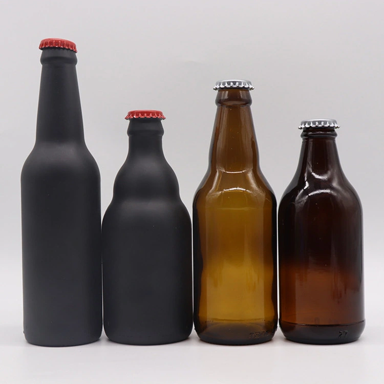 California Wine Bottle Thickened Glass Foam Containers Homemade Wine Bottles Beer Cans Transparent Brown Wholesale