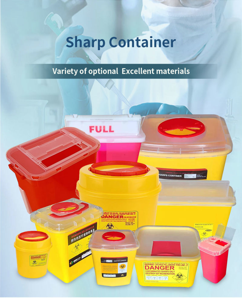 Sharp Container Sharp Boxes Wastebin Needle Container Sharp Bin Waste Collection Bin