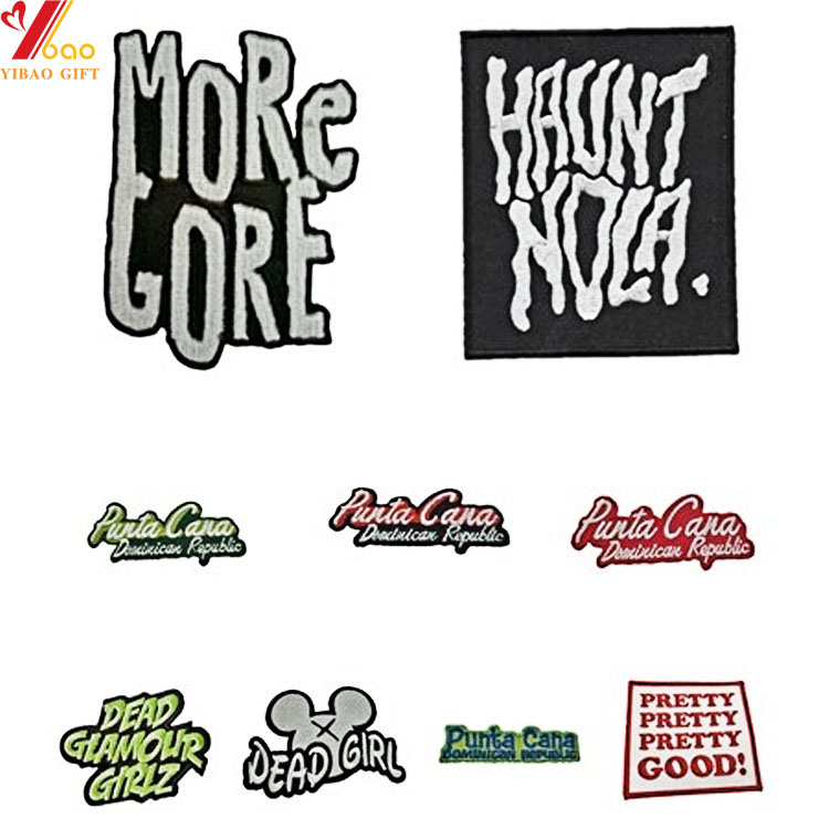 Iron on/Sew on Hot Sale Embroidery Patch for Decoration