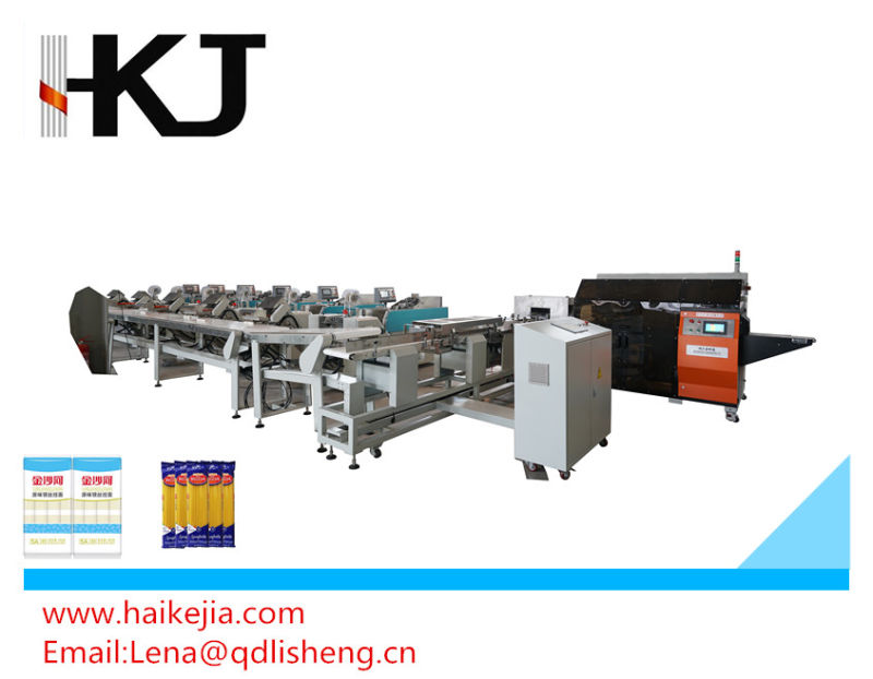 Low Price Flat Bag Packing Machine for Noodle, Spaghetti, Pasta