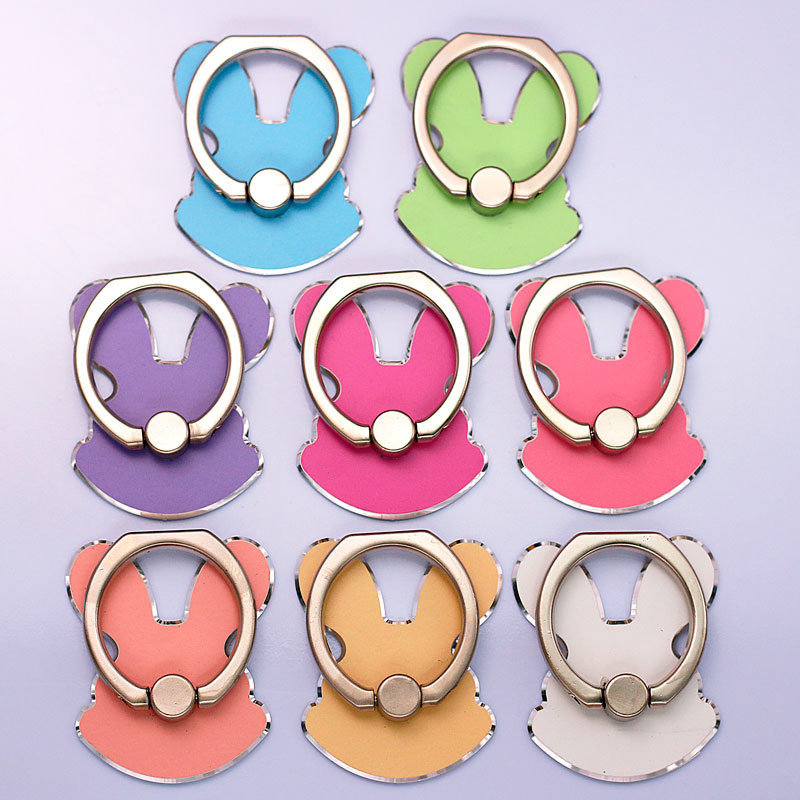 Eight Colors Snails Shape Full Metal Mobile Phone Grip Holders