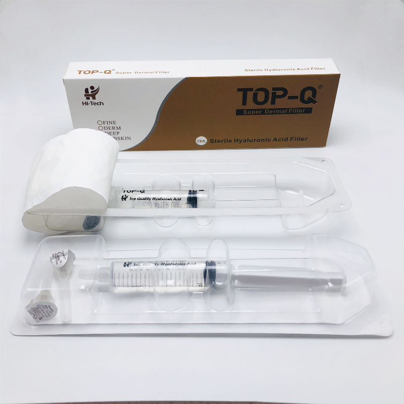 Hot Selling Injectable Hyaluronic Acid Syringe for Cheek Filler Injection 10cc