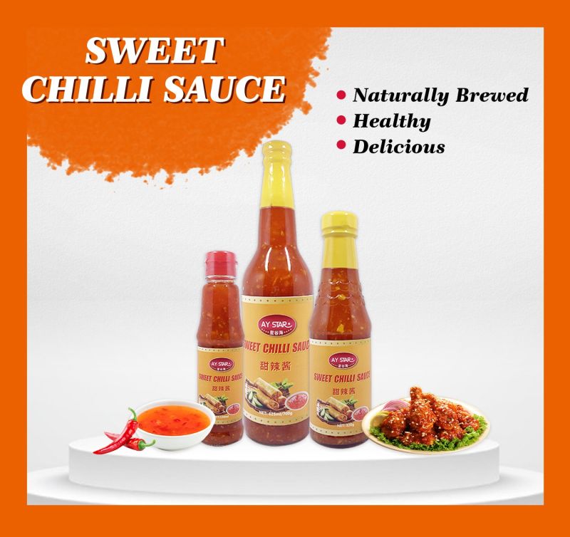 Since 1998 Chinese Factory Good Taste Hot Sweet Chili Sauce Spicy Oriental Sauce