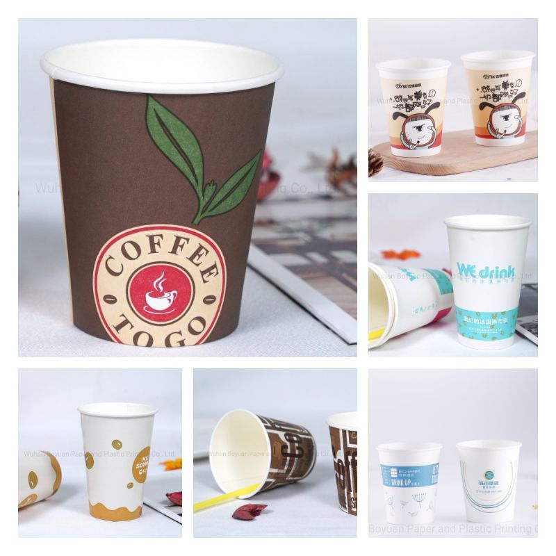 Custom Disposable Paper Cup Coffee Cup Hot Drinking Cup