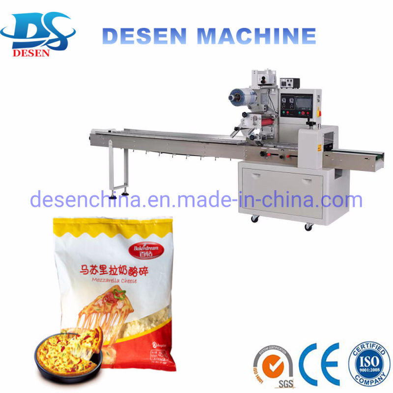 Rotary Pillow Packaging Machine for Bread Instant Noodle Shaqima