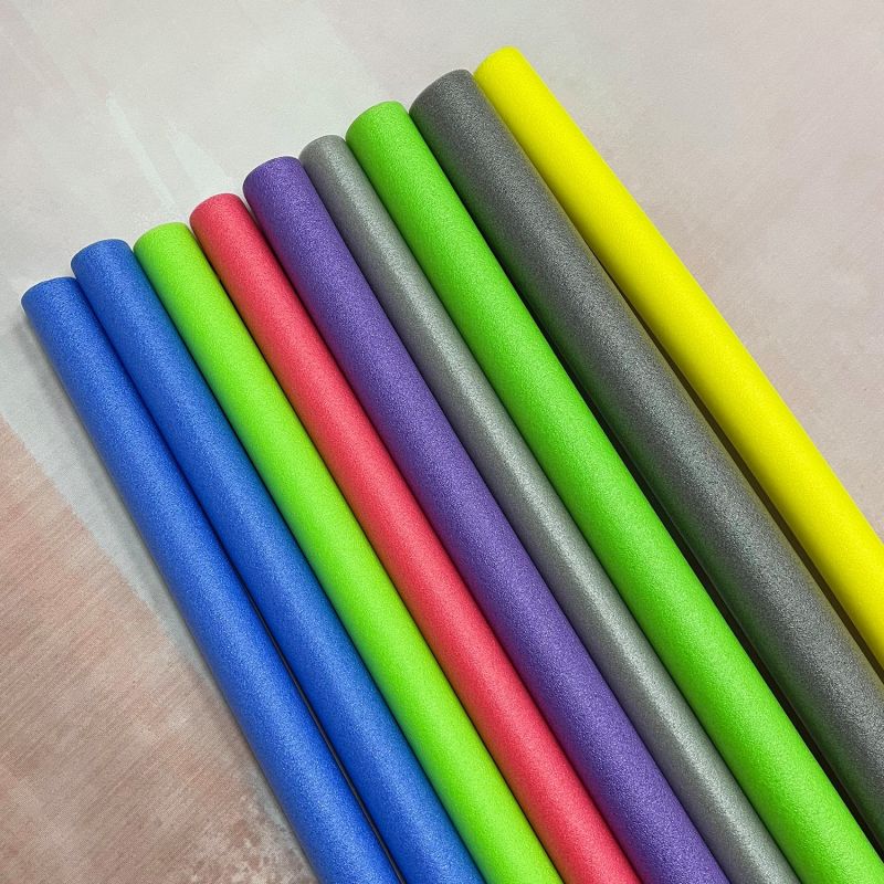 Customized EPE Water Swmming Noodles Hollow Foam Pool Swim Noodles