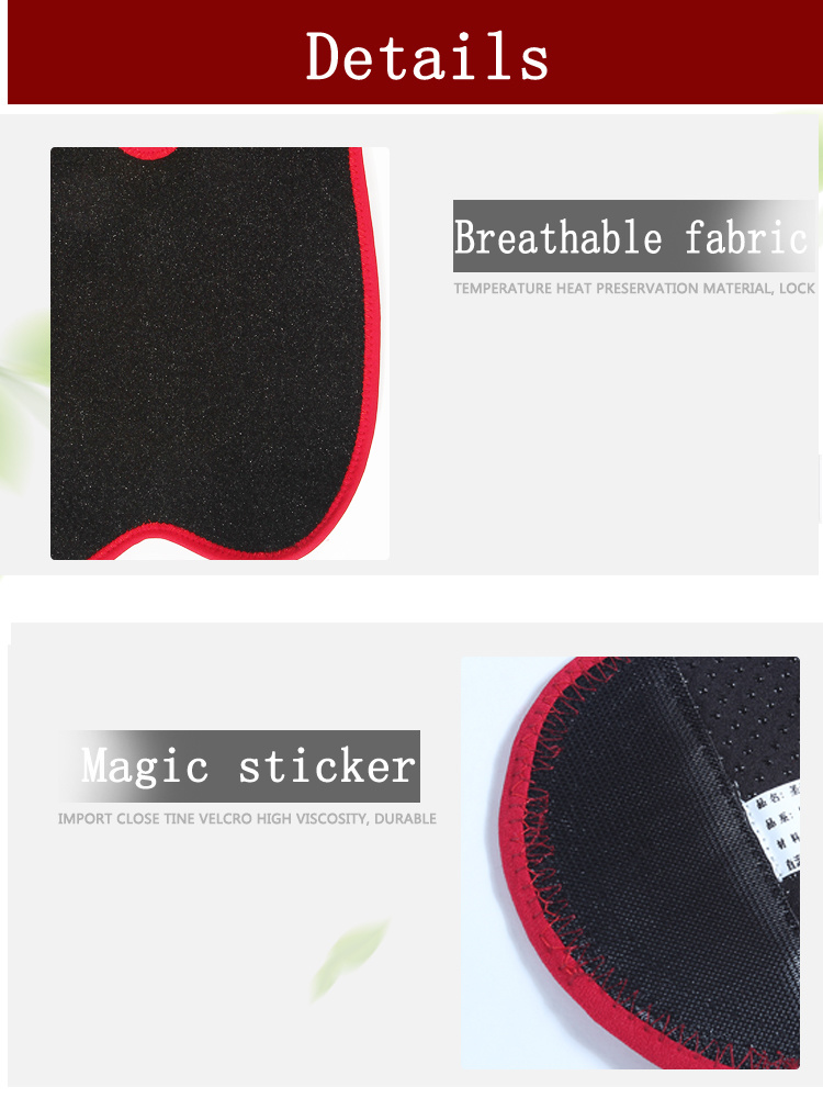 Customized Heated Knee Pads Brace Wrap Support Therapeutic Heating Pad Arthritis Pain Knee Self Heating Knee