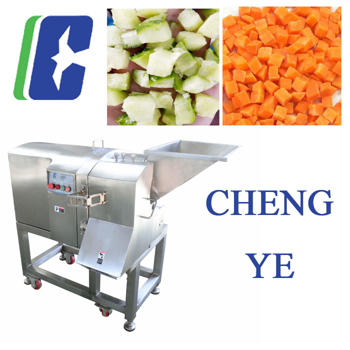 Electric Vegetable Chopper / Industrial Vegetable Cutting Machine / Vegetable Dicer Machine