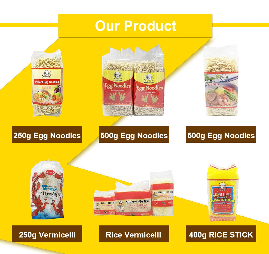 Chinese Best Price Instant Food Rice Vermicelli OEM Egg Noodles