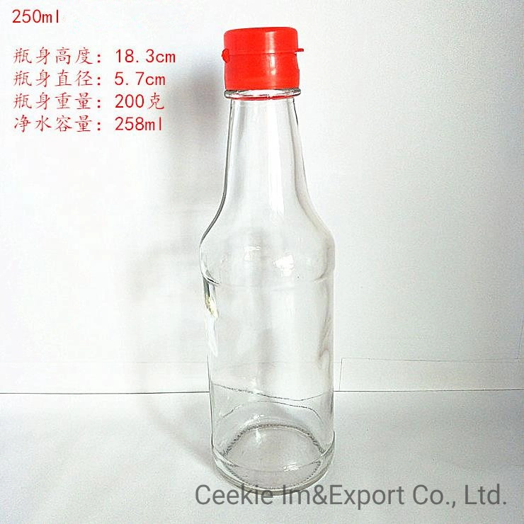 Spice Bottle Sauce Glass Bottle Sesame Oil Glass Bottle Vinegar Glass Bottle