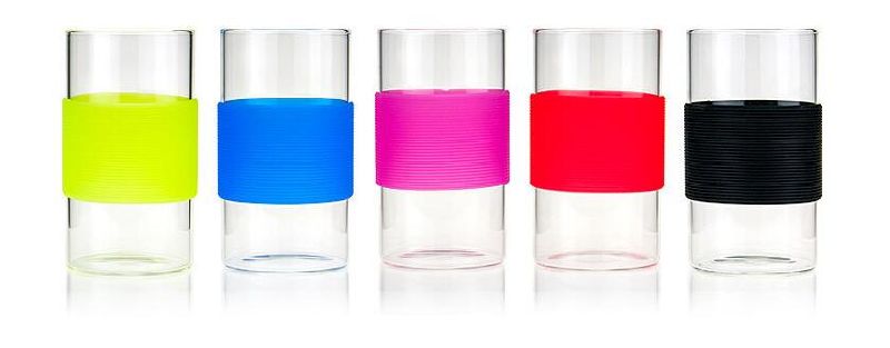 Heat Resistant Glass Cup Colorful Glass Juice Cup Glass Milk Cup Glass Coffee Cup Tea Cup