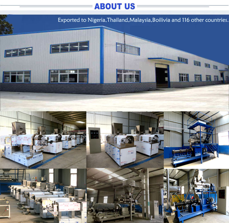 Vegetable Soya Nuggets Bean Chunks Meat Protein Food Production Machine Line