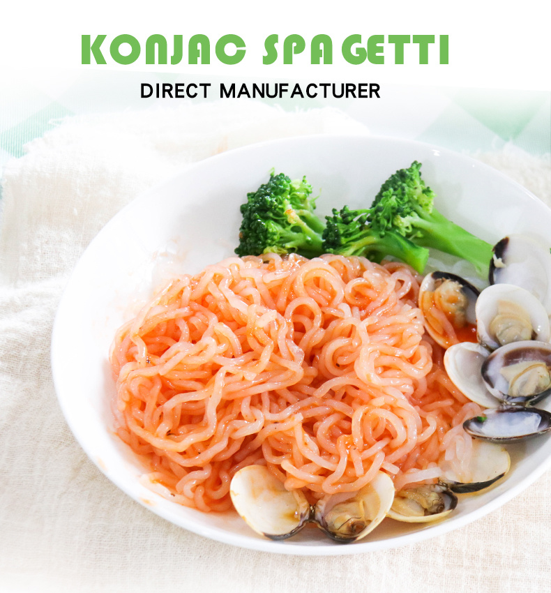 Hot Selling Low Carb OEM Instant Noodle Konjac Shirataki Noodles
