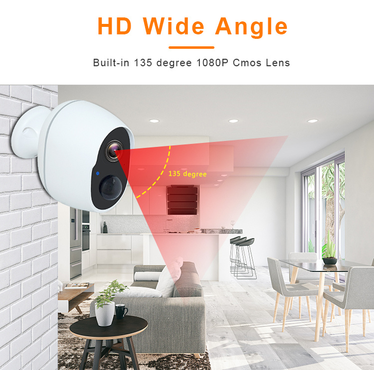 Timmy Home Security Outdoor 1080P Hotpot WiFi Camera