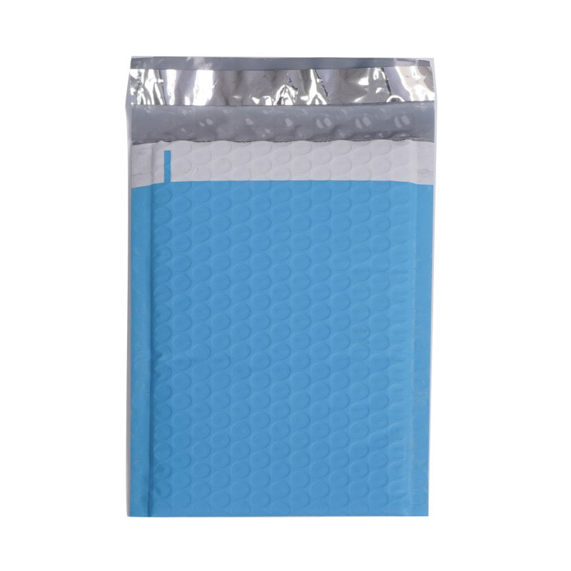 High Quality Biodegradable Plastic Blue Color Polyethylene Bubble Bags for File