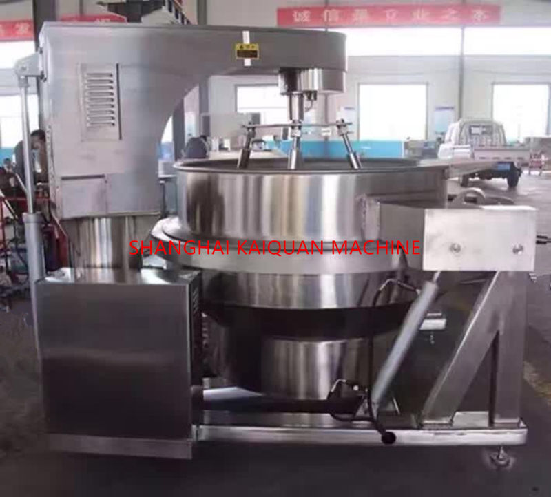 Big Capacity Food Grade Industrial Stainless Steel Jacketed Cooking Pot