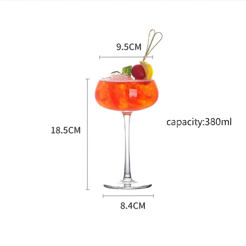 Flared Champagne Glass Cup Creative Cocktail Glass Cup Martini Glass Cup Wine Glass Cup