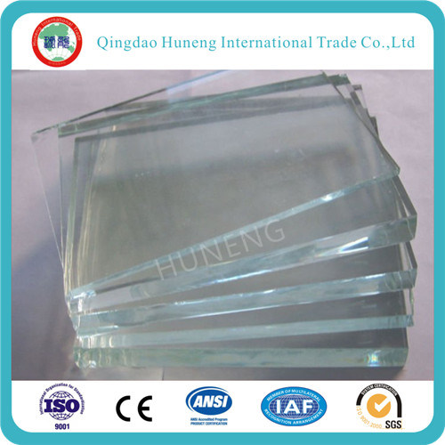 Super Clear Float Glass/Crystal Clear Glass/Low Iron Glass with ISO Certificate