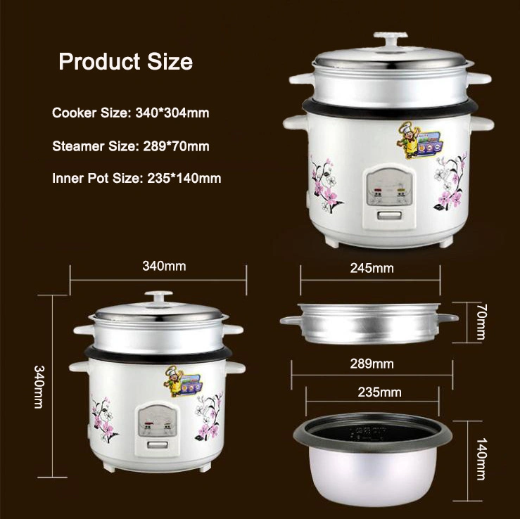 Electric Cookers Solar Drum Diabetic Commercial Big Size Parts Microwave Sharp Mini Rice Cooker