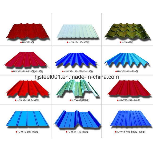 Roofing Tile Wall Panel Corrugated Steel Sheets From PPGI
