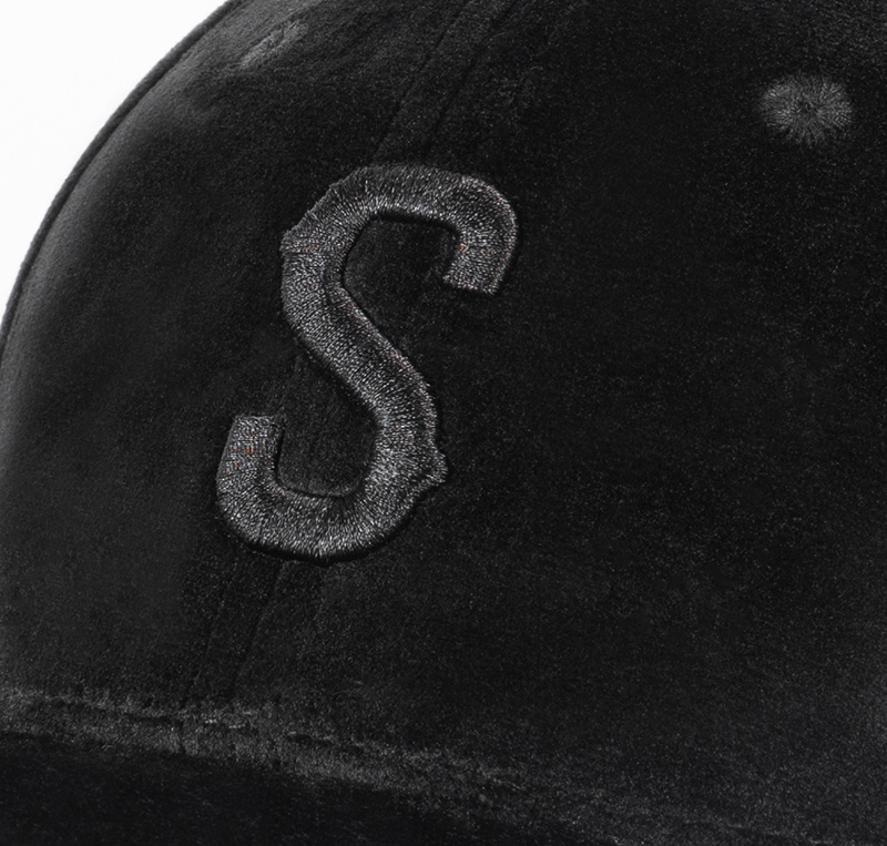 New Black Korean Suede Cap, Custom Baseball Cap
