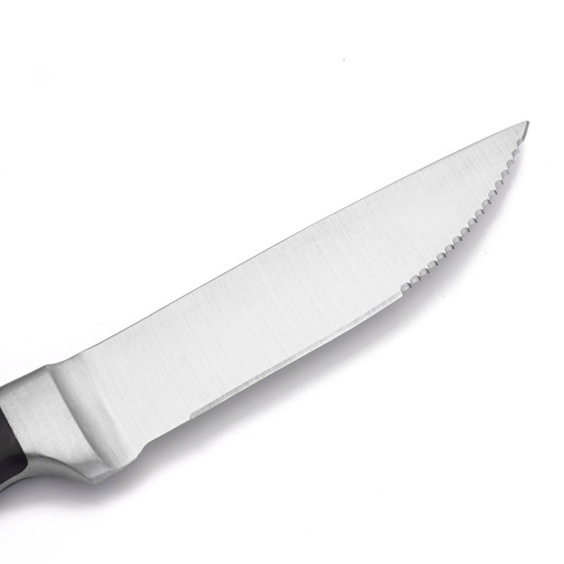 4-3/4 Inch Japanese Steel Serrated Forged Fine Steak Knife Razor Sharp