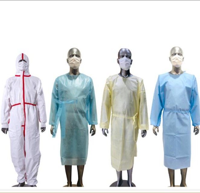 High Quality and Practical Protective Suit Disposable Coverall Protective Suit PP