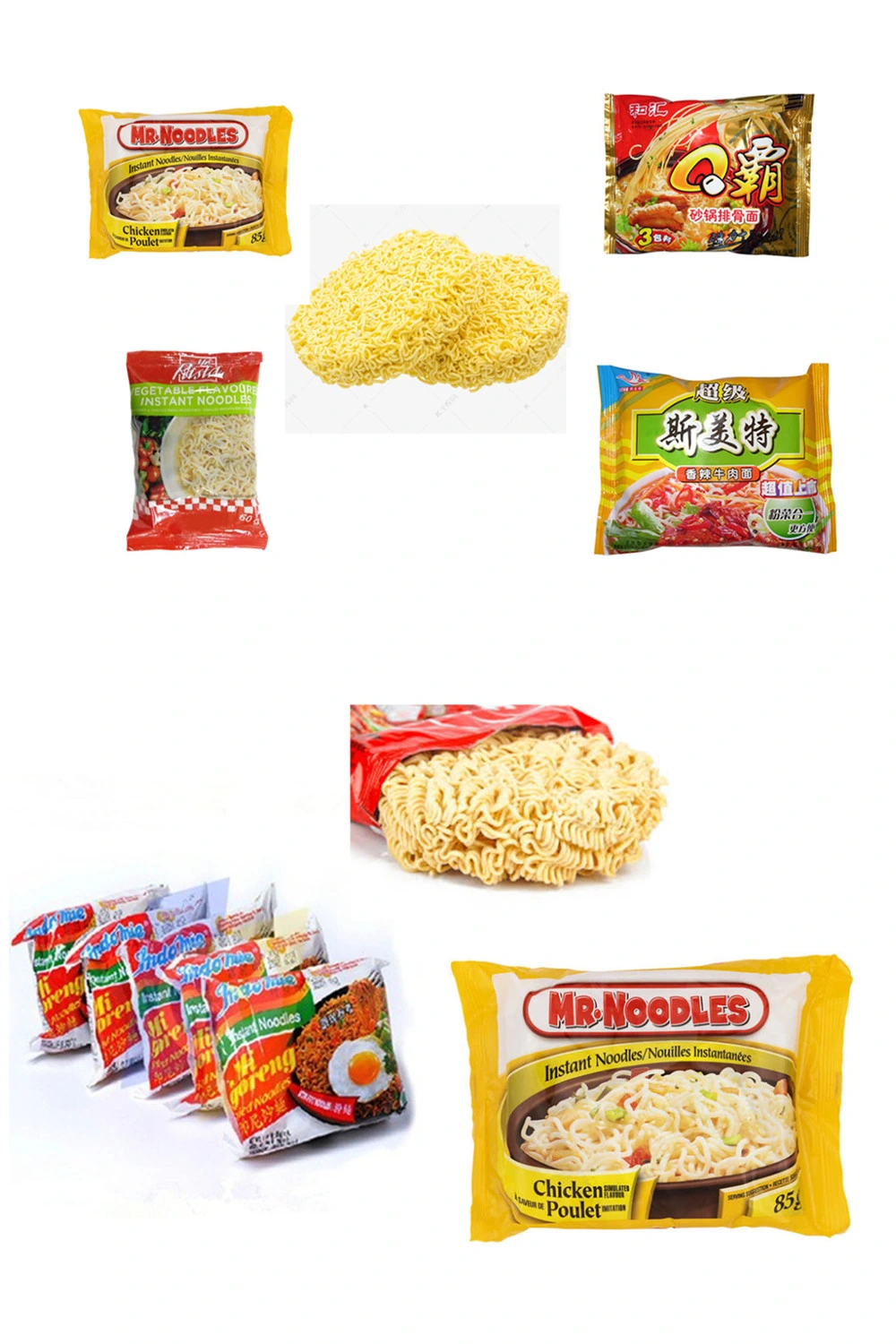 High Speed Instant Noodles/Fried Noodles Snack Multi-Function Plastic Bag Packaging Machine Automatic