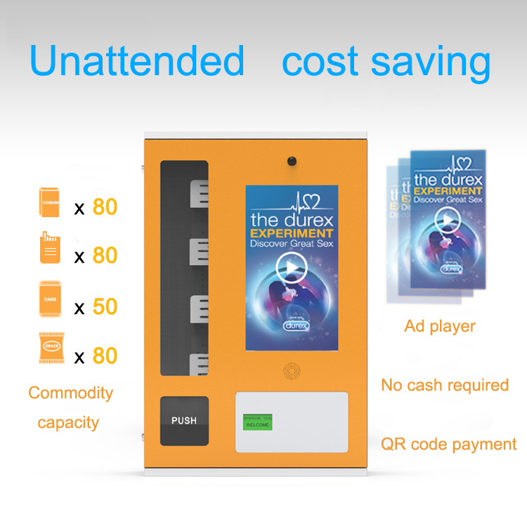 Small and Medium-Sized 24-Hour Unattended Vending Machines Suitable for Hotels and Convenience Stores