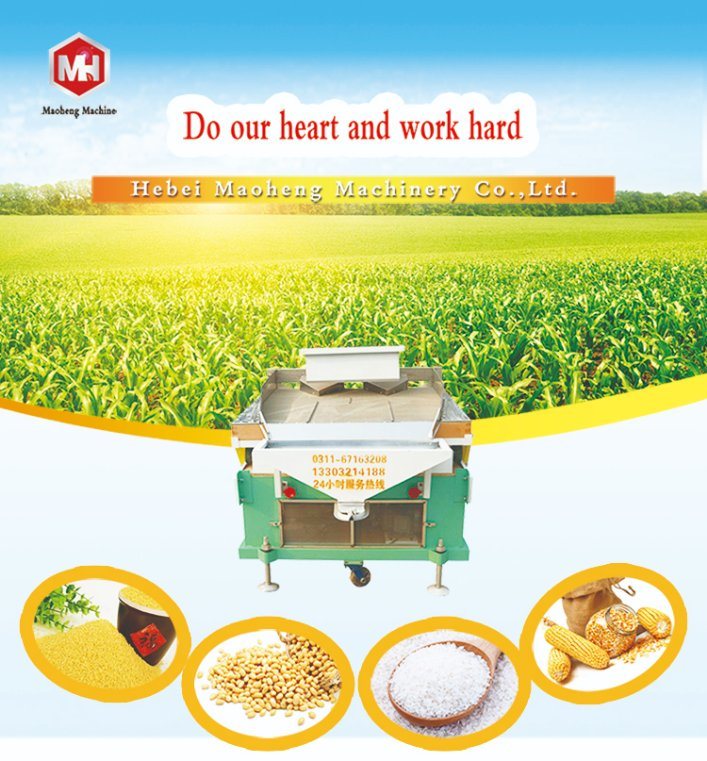 Mini Rice Paddy Destoner Rice Destone Machine 5xqs-1500m