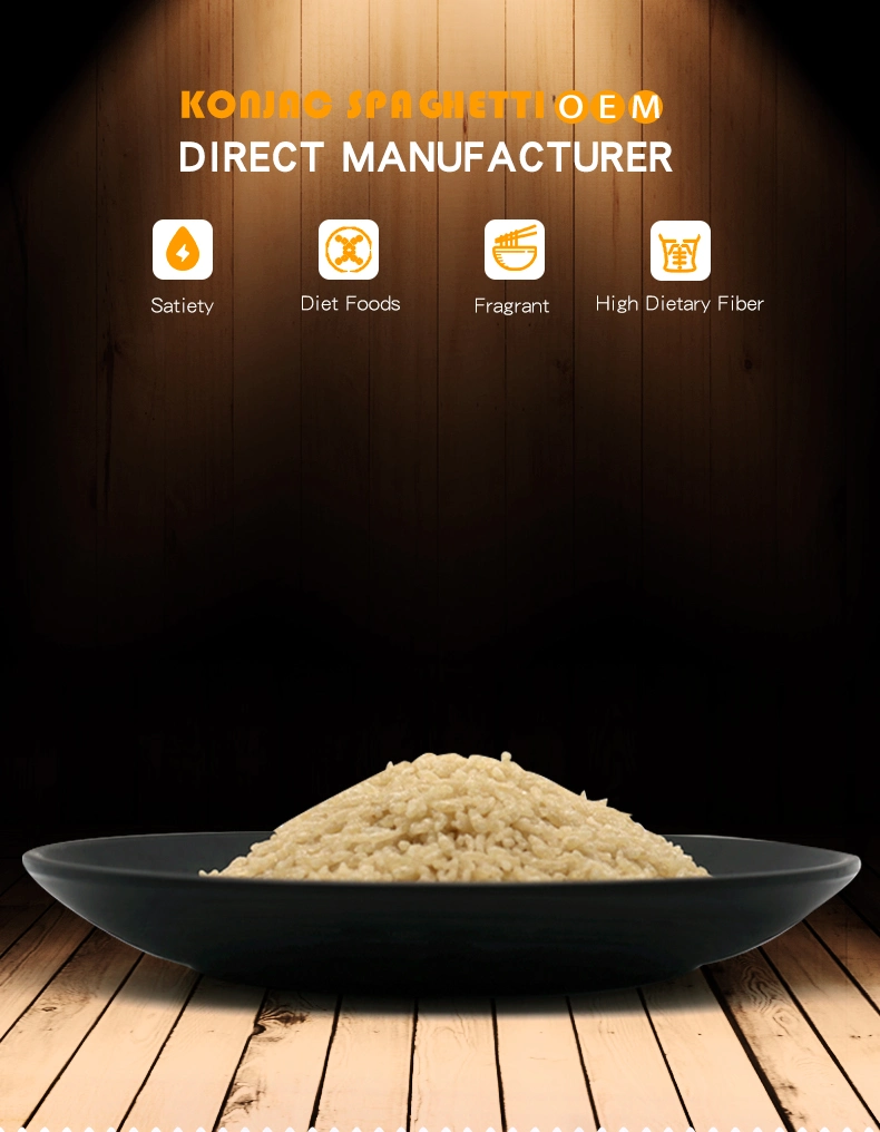 Ready to Eat Instant Food Dry Konjac Rice Grains