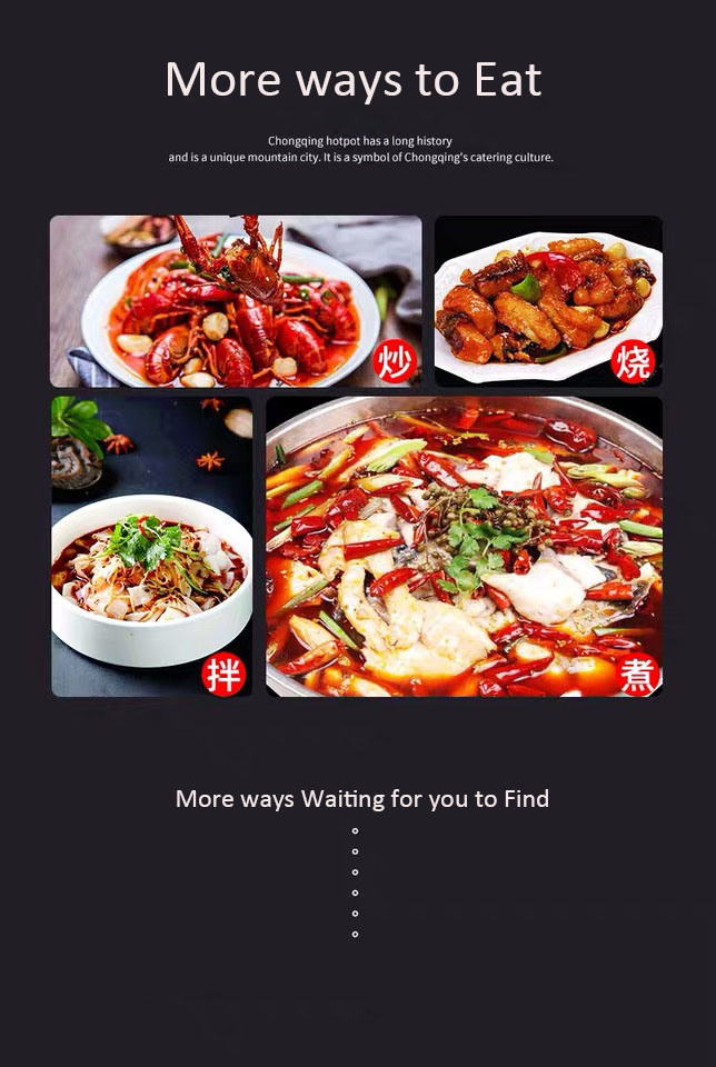 Flavorful China Spicy Hot Pot Condiments Mala Soup