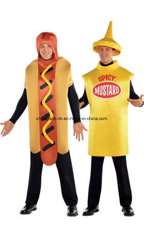 Hot Dog and Spicy Mustard Couples Costumes (CPGC7002X)