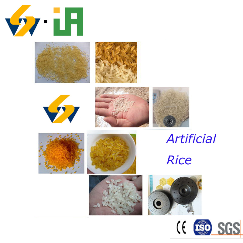 Full Automatic Artificial Rice Making Machine Instant Rice Processing Line Nutritional Rice Equipment Enriched Artificial Nutritional Instant Rice Machine