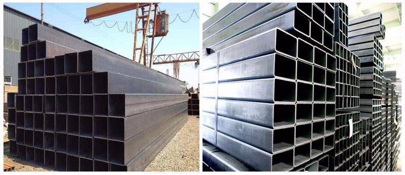Welded Sharp Corners Rectangular Hollow Sections Square Tube