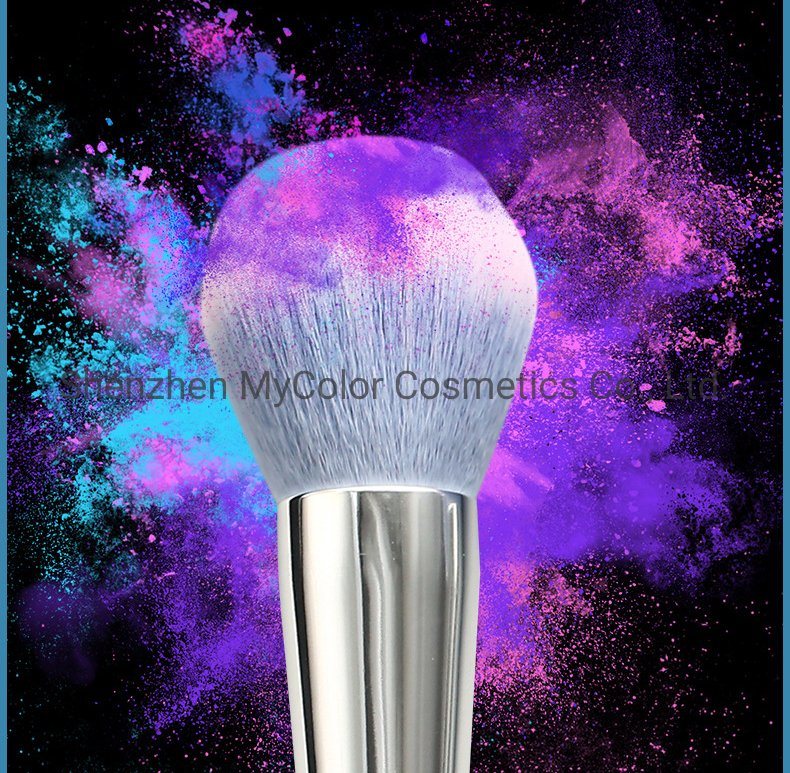 Hot Sale 11PCS Blue Makeup Brushes Set Vegan Powder Concealer Blending Kabuki Brush Set