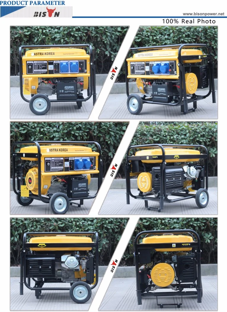Bison (China) Taizhou 5kw Portable Gasoline Generator Astra Korea, 5kw Manual Astra Korea Gasoline Generator Price Ast8000