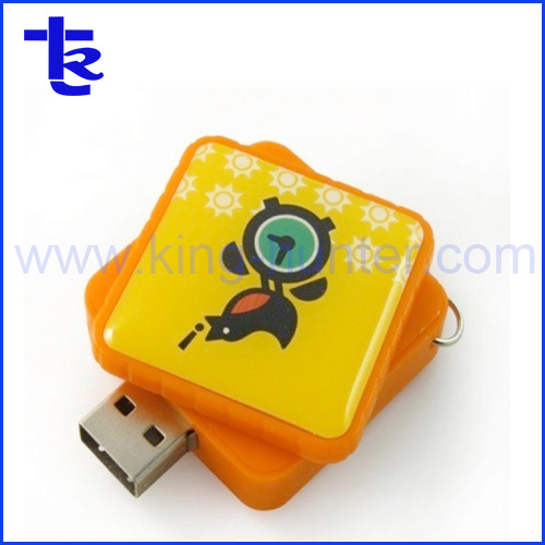 Trix USB Flash Drive, Square Magic Rotary USB Flash Stick