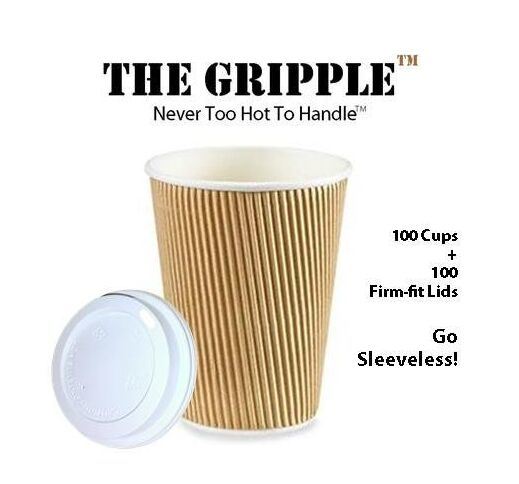 Hot Drinking Paper Cup Ripple Cup Coffee Cup