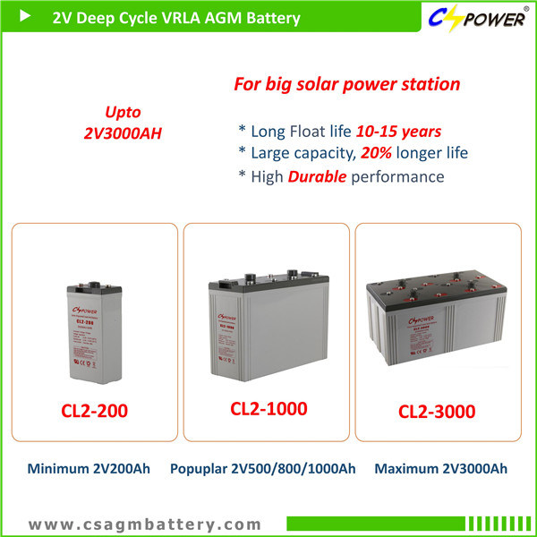 600ah 2V Lead Acid UPS Battery Prices with Terminal M8