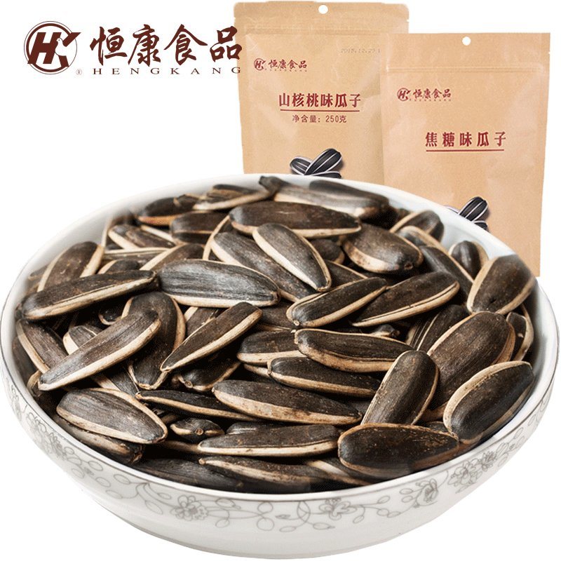 No Artificial Colors or Preservatives Flavorful Snack Chinese Organic Caramel Flavor Sweety Sunflower Seeds