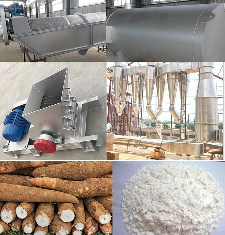 Potato Sweet Potato Cassava Starch Extraction Machine with Hot Sell
