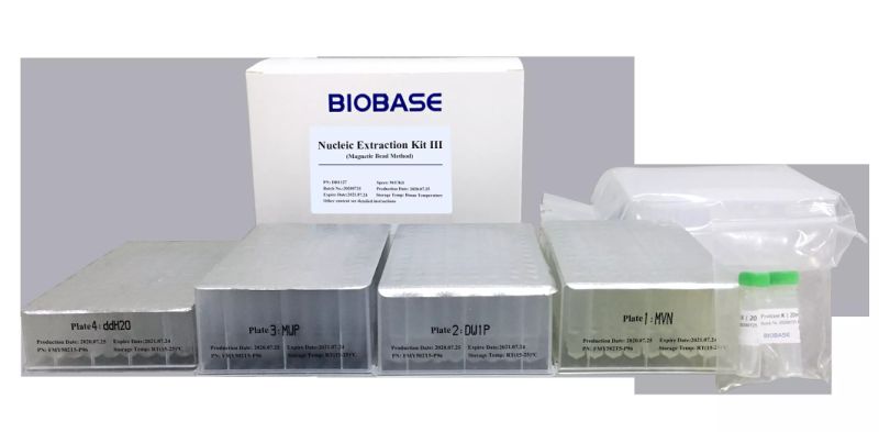 Biobase China Bk-HS96 Fully Automatic Nucliec Acid Extractor with Extraction Kits (Ashley)