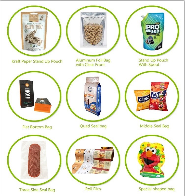 Plastic Nylon Vacuum Packaging Bag for Food /Rice Vacuum Bags /Grains Vacuum Bag