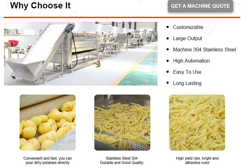 250kg/H Auto Pringles Type Potato Chips Complete Line Potato Crisps Making Machine