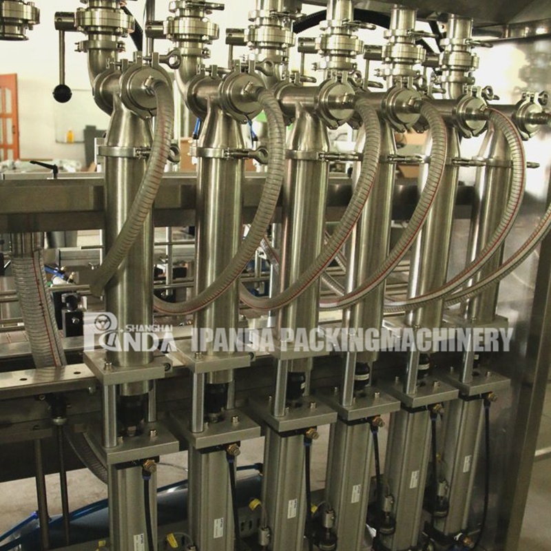 Automatic Tomato Paste Glass Bottling Filling Machine Line